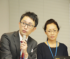 池田龍也 氏，片山範子 氏（佐世保共済病院）