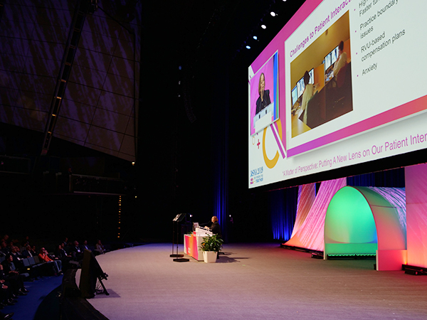 多くの参加者を集めるPresident's Address（RSNA 2019）