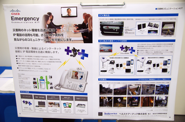 IP電話を用いた災害医療ソリューション