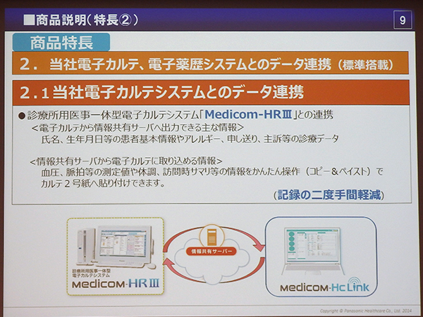 電子カルテシステムとの連携