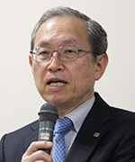 綱川　智 氏（東芝代表取締役副社長）