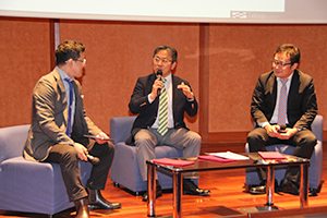 Session 3：左から植村氏，村垣氏，岡本氏