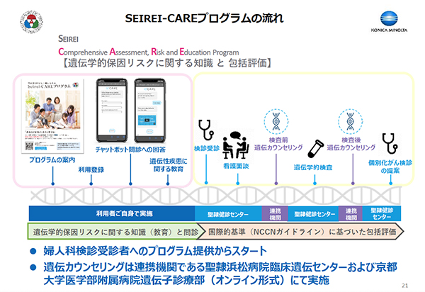 SEIREI-CAREプログラムの流れ