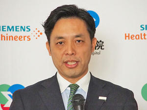 櫻井悟郎氏（シーメンスヘルスケア代表取締役社長）