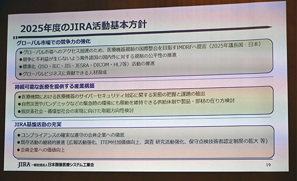 2025年のJIRA活動基本方針